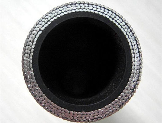 Black Wrapped 16mm EN856 4SP 4SH Wire Spiral Hydraulic Hose