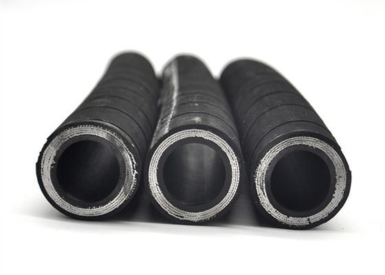 Surface Spirally SAE 100R12 4SH Wire Braided Hose , Braided Hydraulic Hose