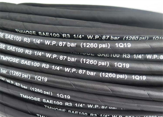 2 Layer EN 854 R3 SAE 100 R3 Reinforced Hydraulic Hose